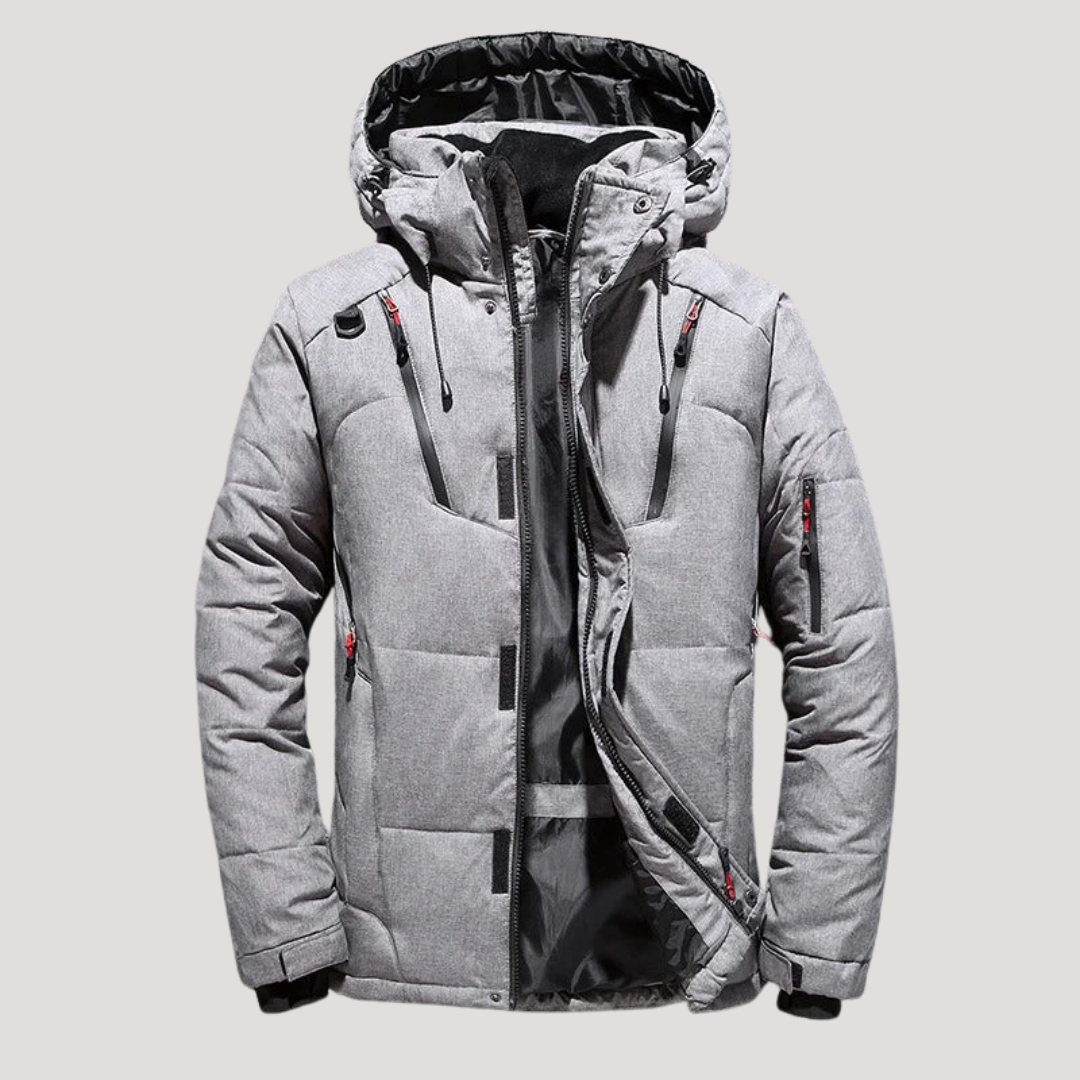 Veste Matelassée Hiver à Capuche Homme