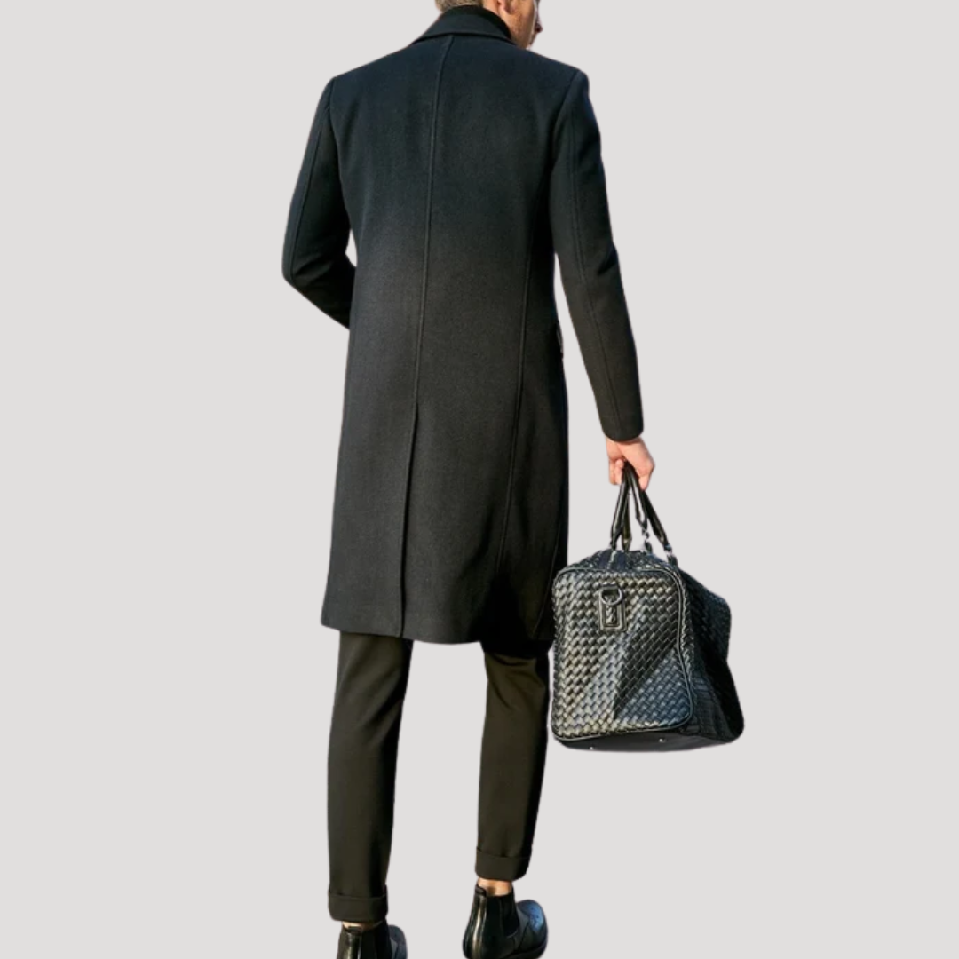 Manteau Long Élégant Homme