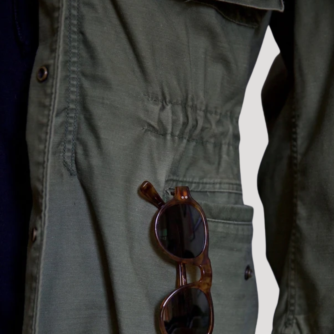 Veste Militaire Vintage Homme