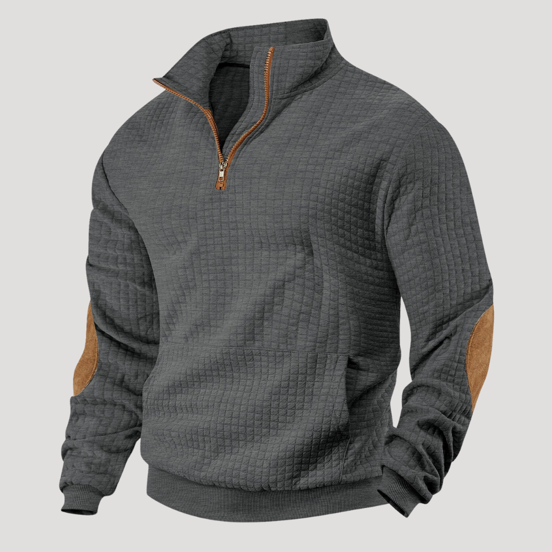 Pull Vintage à Col Camionneur pour Homme