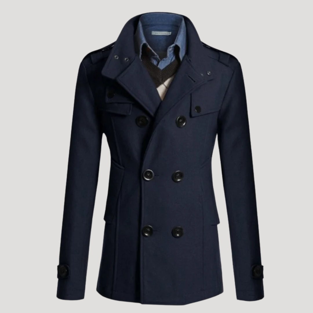 Caban Classique Croisé Homme