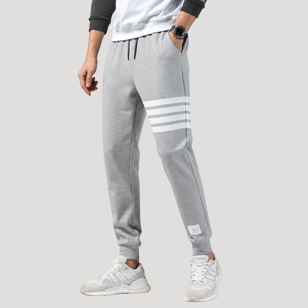 Pantalon Jogger Sport à Rayures pour Homme