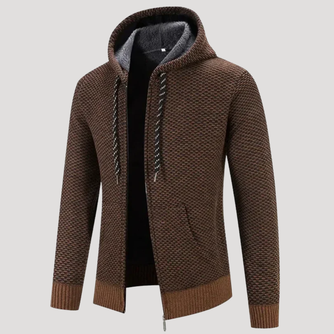 Veste Zippée Robuste à Capuche Homme