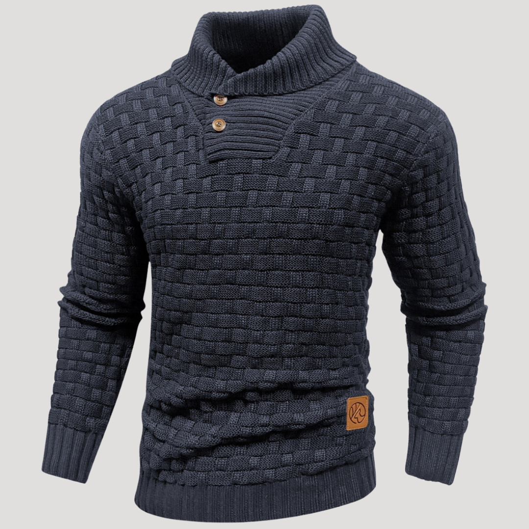 Pull Chic à Col Montant pour Homme
