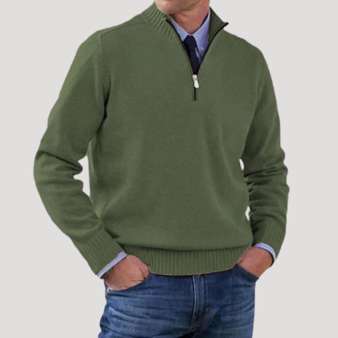 Pull Chic à Col Camionneur pour Homme