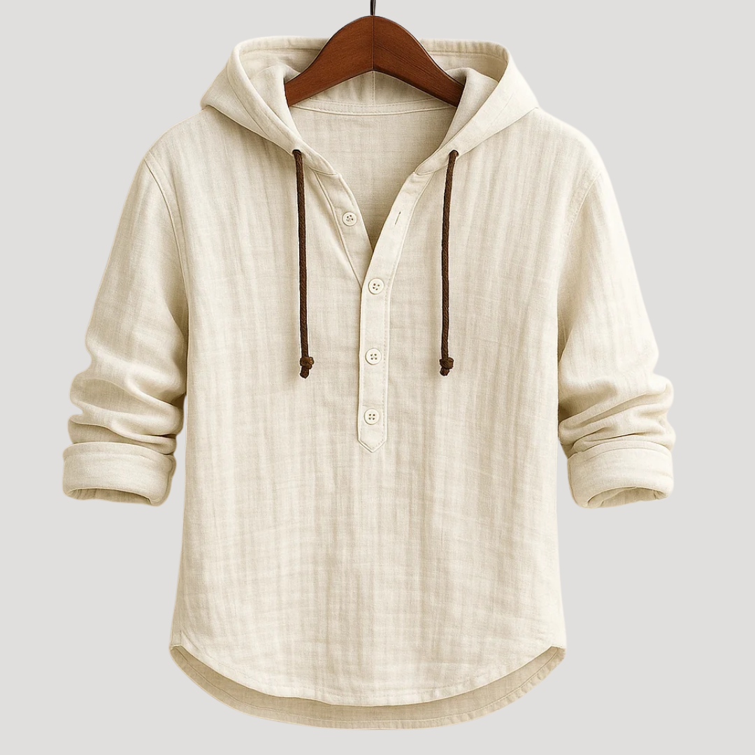 Sweat à Capuche Décontracté à Manches Courtes pour Homme