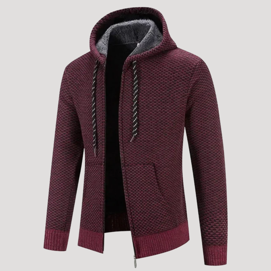Veste Zippée Robuste à Capuche Homme