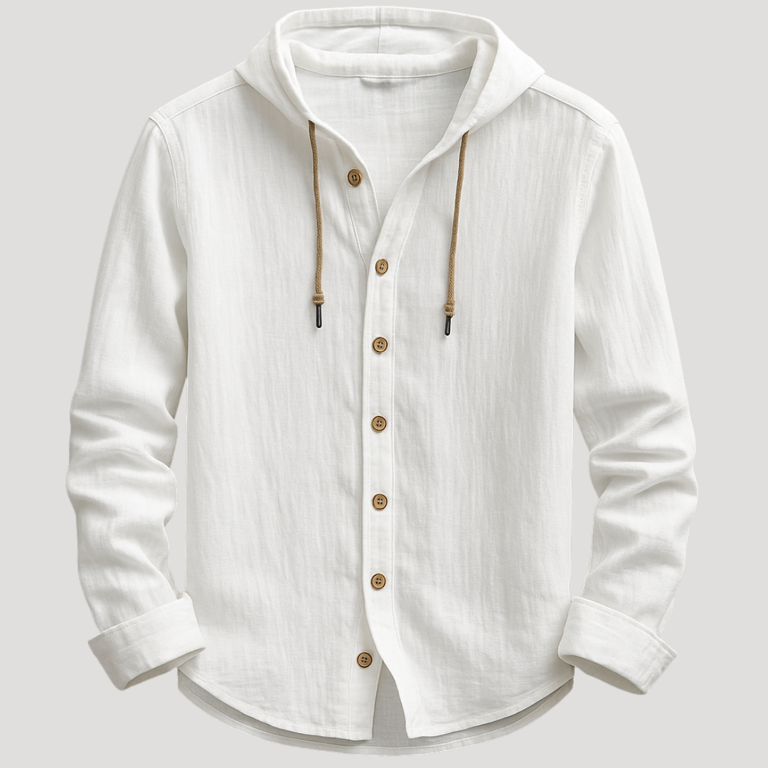 Chemise Décontractée à Capuche pour Homme