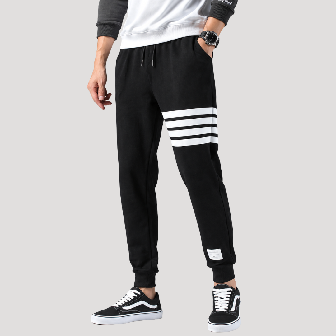 Pantalon Jogger Sport à Rayures pour Homme
