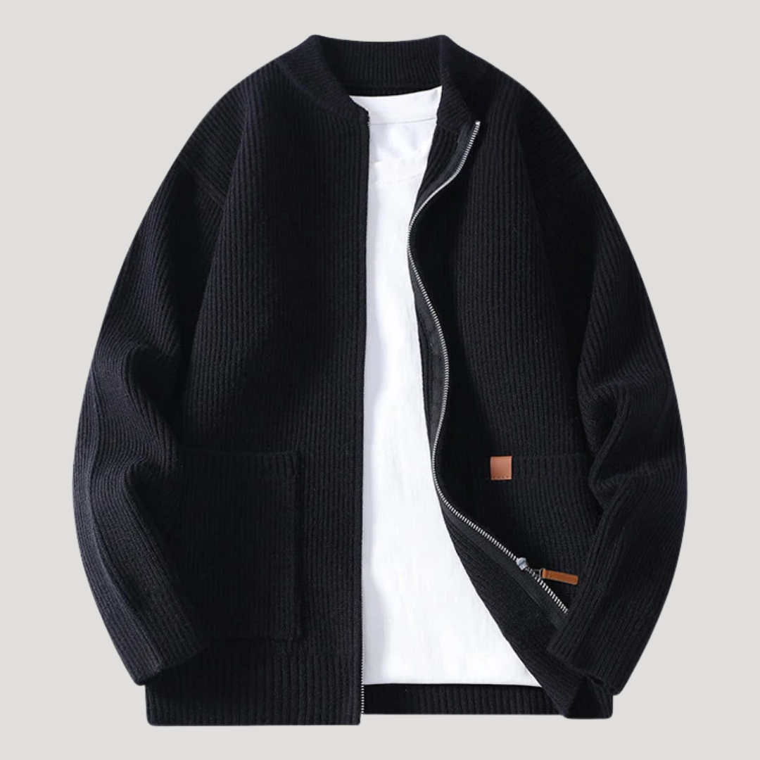 Veste Zippée Décontractée Homme