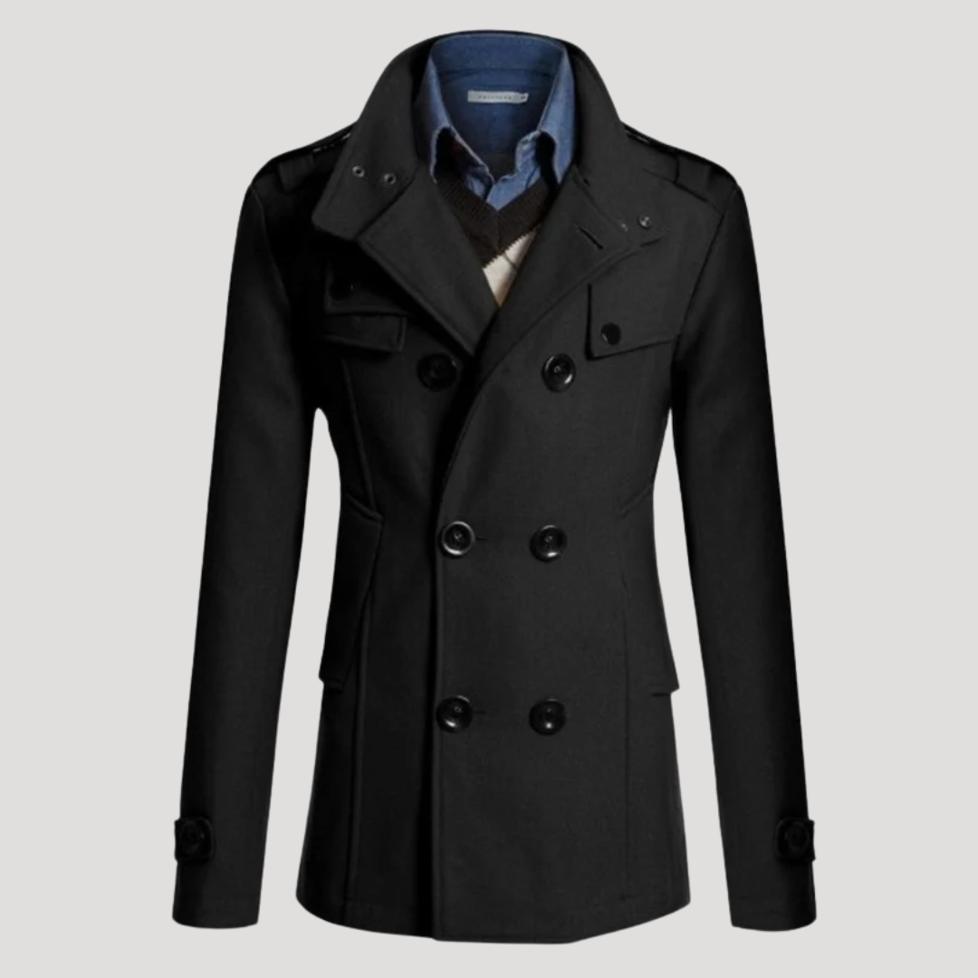 Caban Classique Croisé Homme