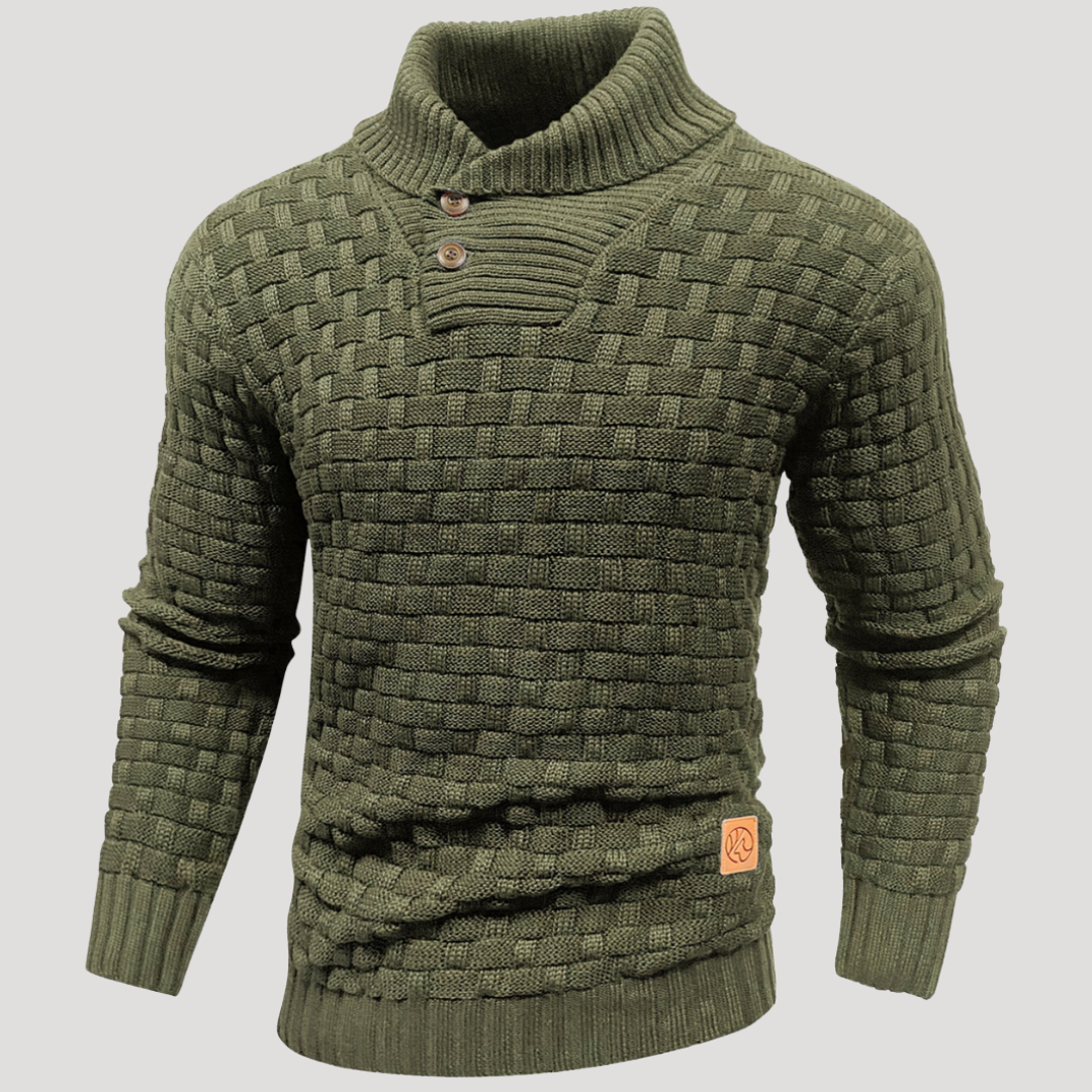 Pull Chic à Col Montant pour Homme