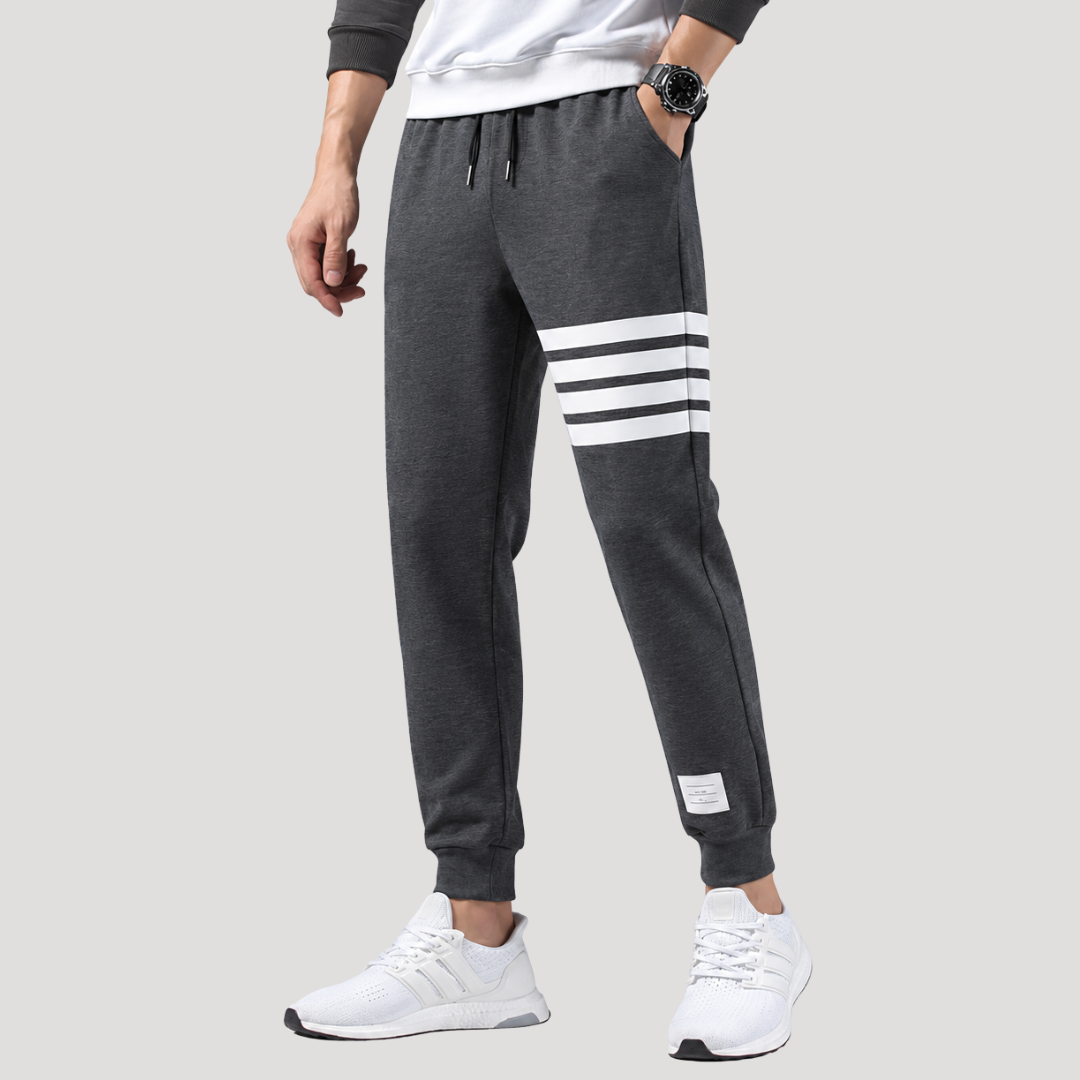 Pantalon Jogger Sport à Rayures pour Homme