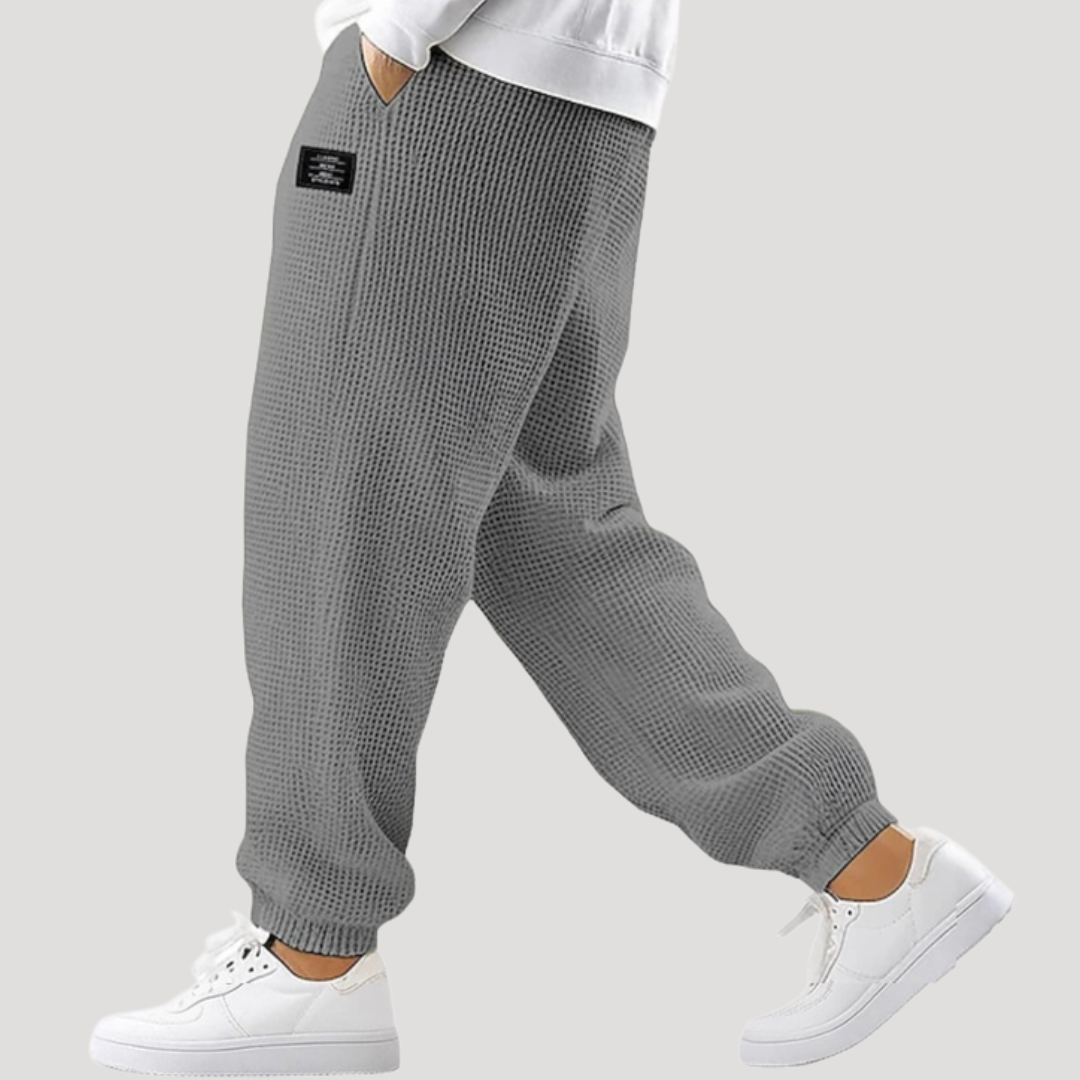 Pantalon Jogger Décontracté Texturé pour Homme