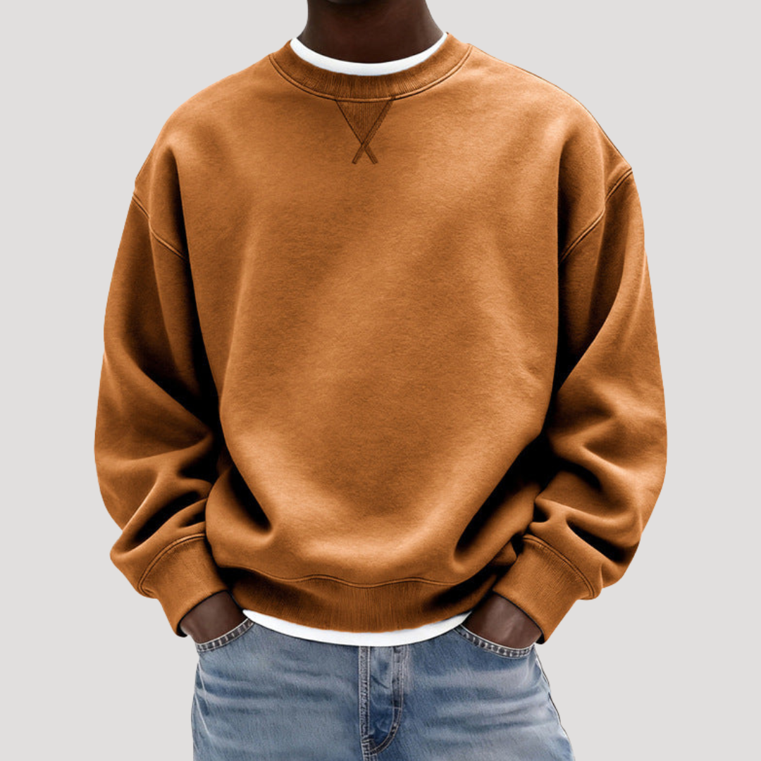 Sweat Vintage Col Rond pour Homme