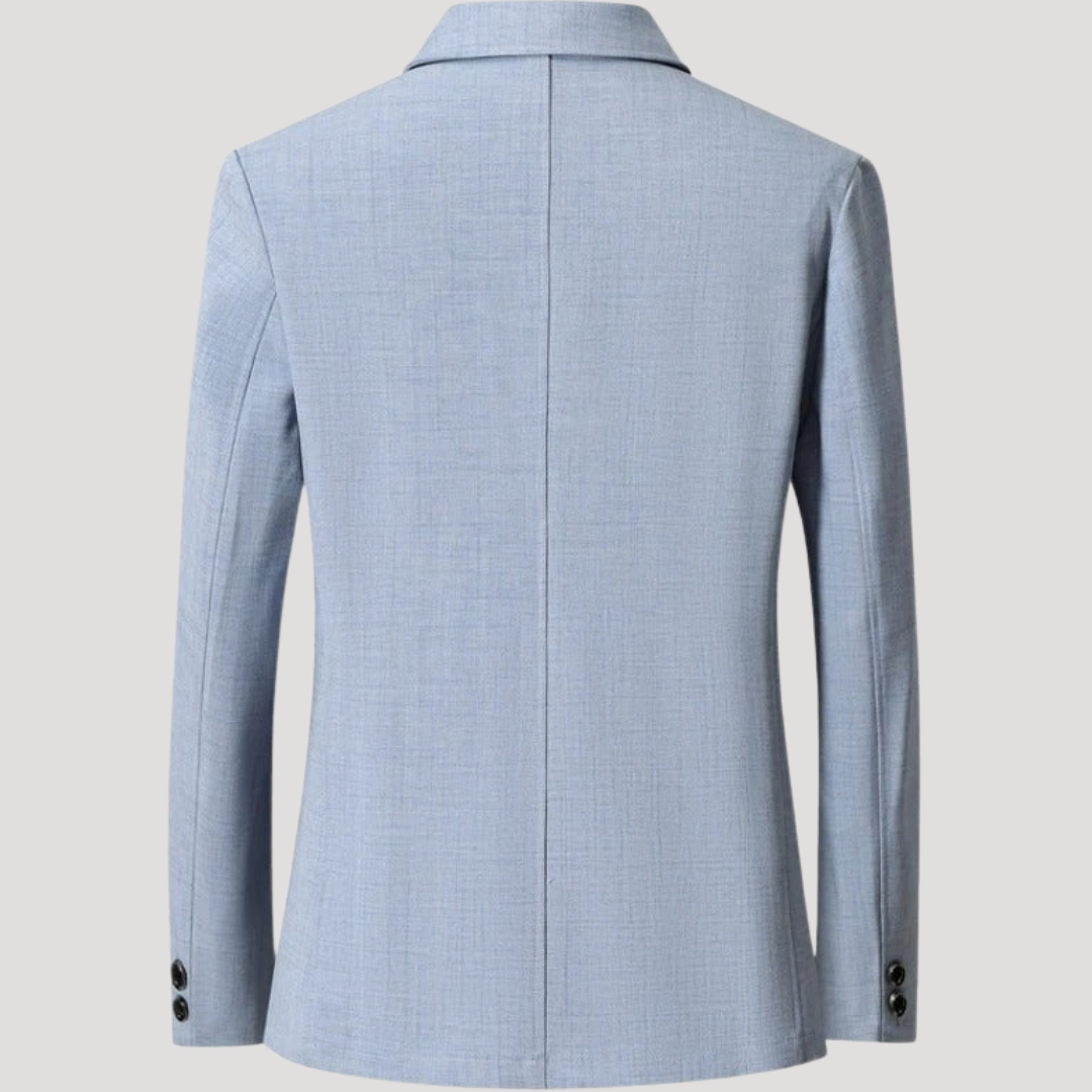 Blazer Structuré à Poches Plaquées pour Homme