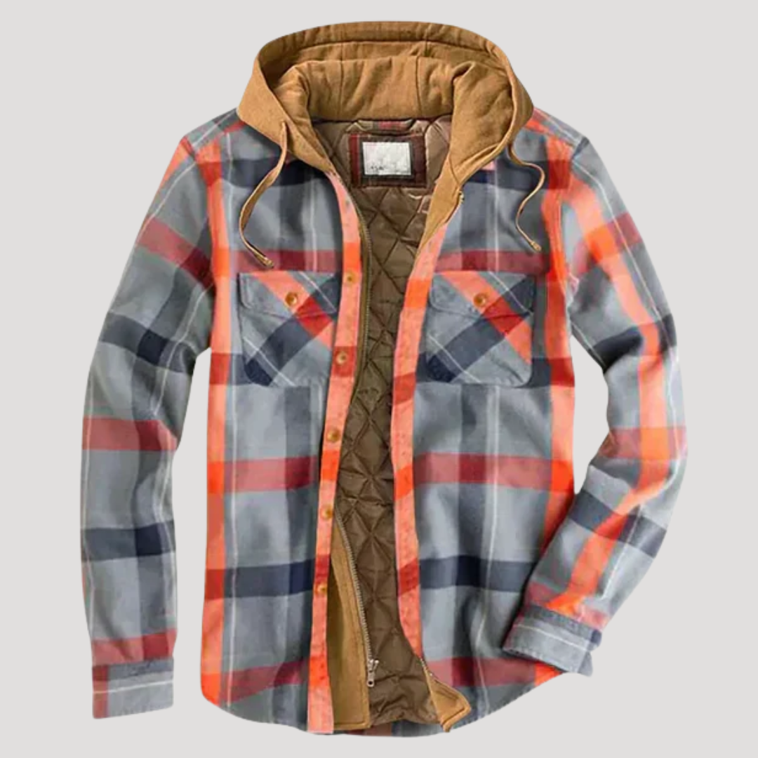 Veste Vintage à Capuche Homme