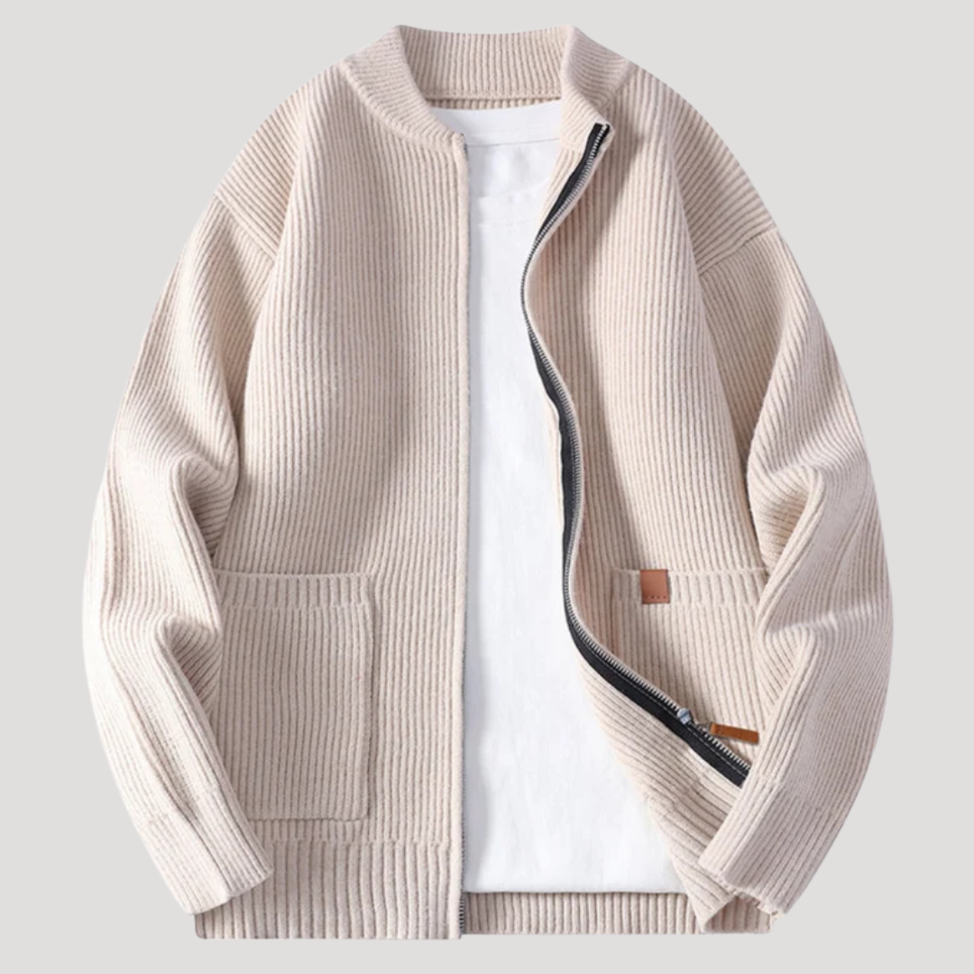 Veste Zippée Décontractée Homme