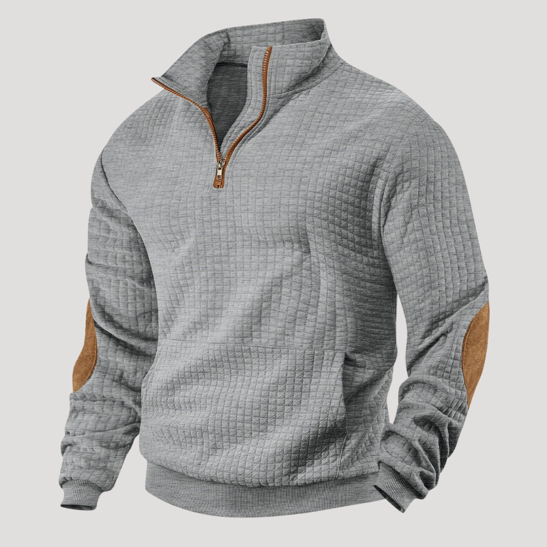 Pull Vintage à Col Camionneur pour Homme
