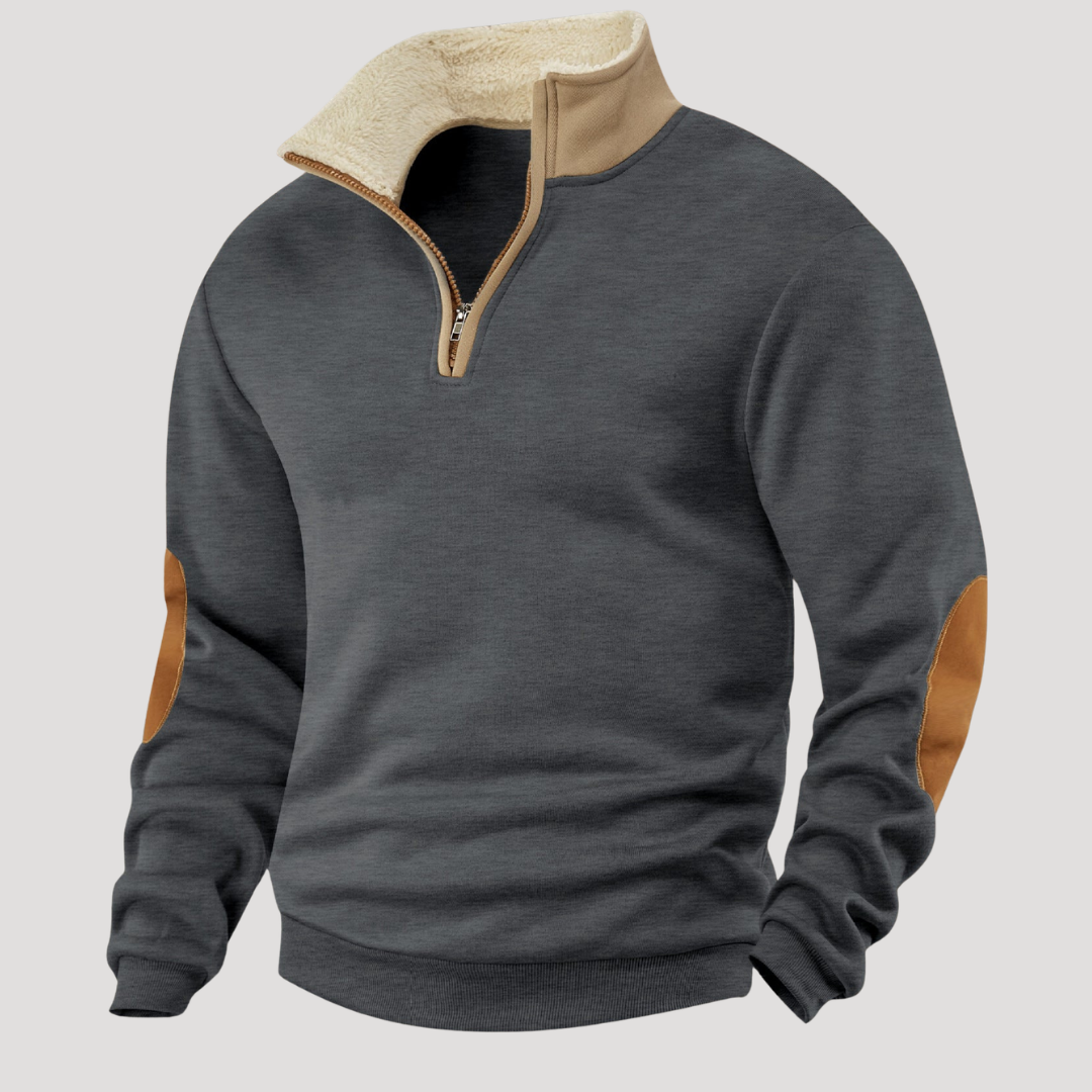 Pull Classique à Col Camionneur pour Homme
