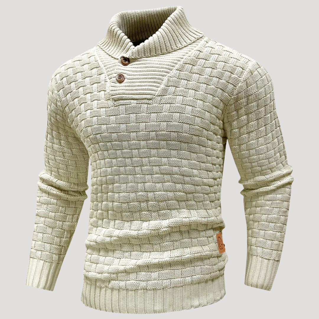 Pull Chic à Col Montant pour Homme