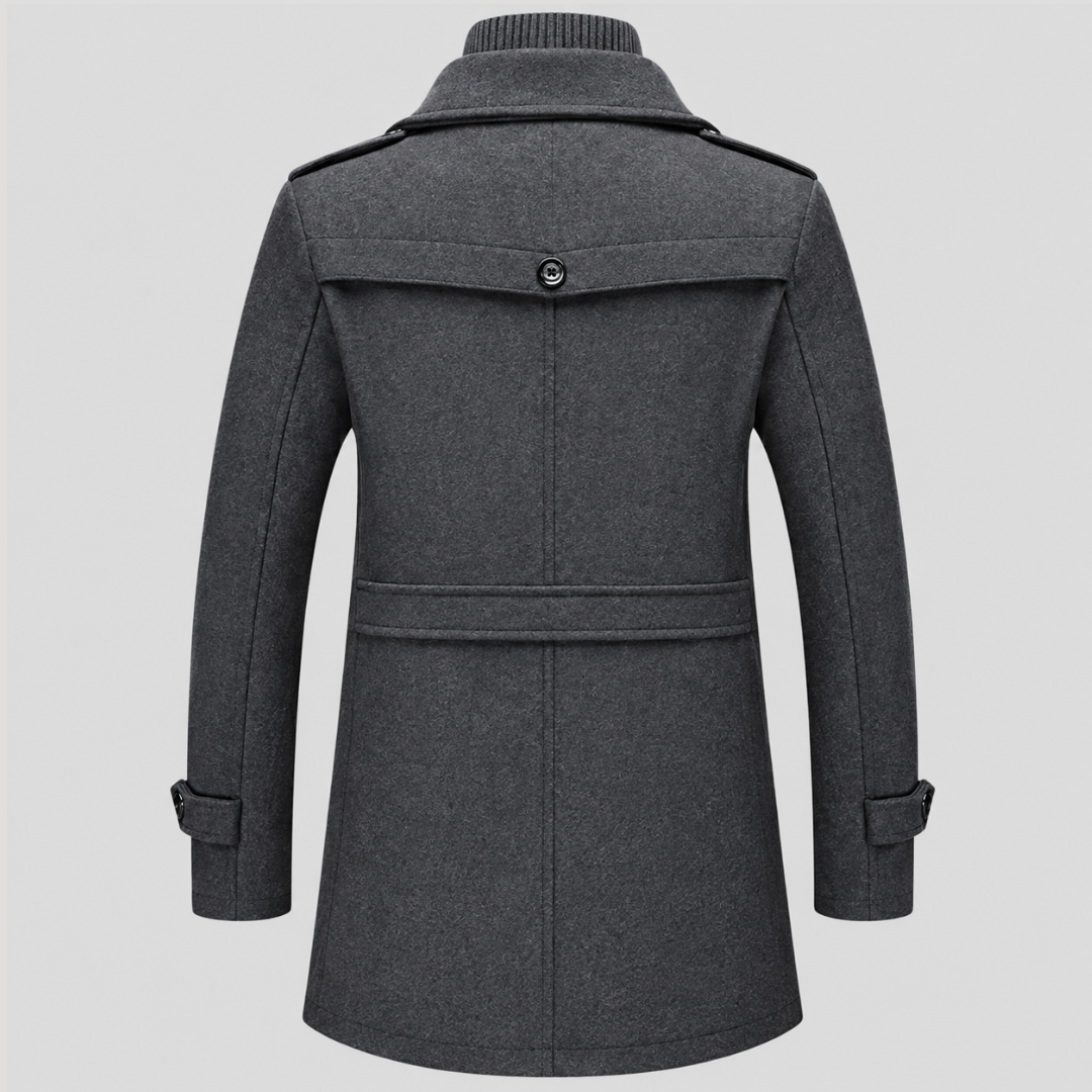 Manteau Long Structuré Homme