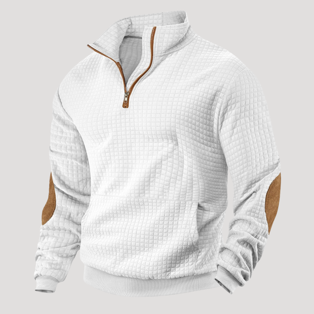 Pull Vintage à Col Camionneur pour Homme