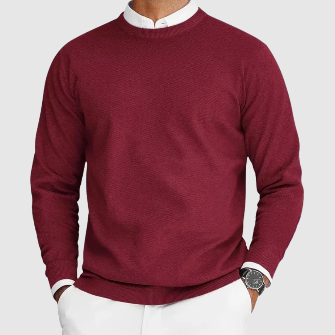 Pull Chic à Col Rond pour Homme