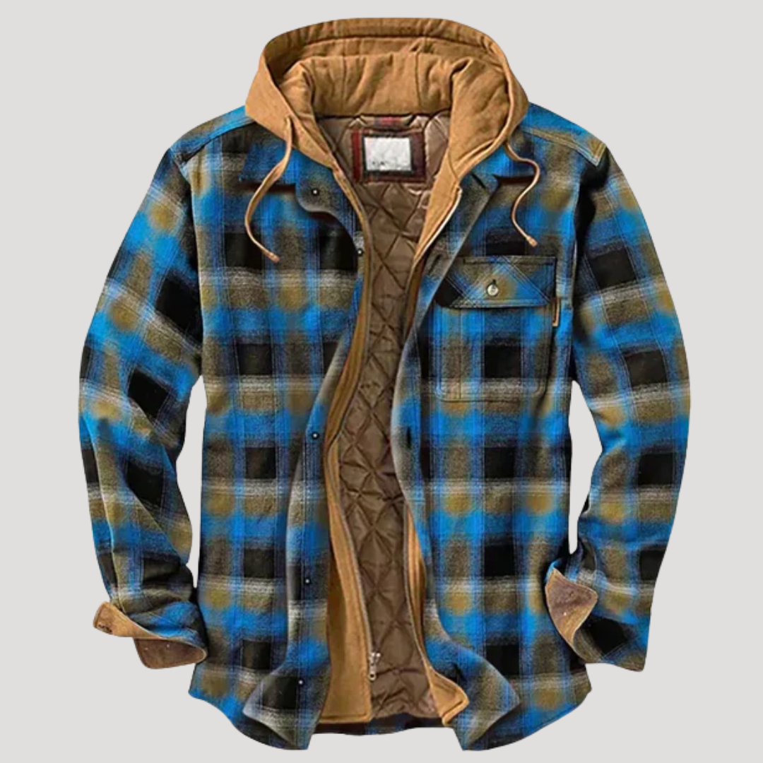 Veste Vintage à Capuche Homme