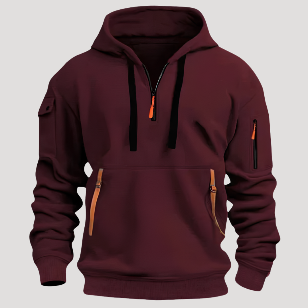 Sweat à Capuche Sport Zippé pour Homme