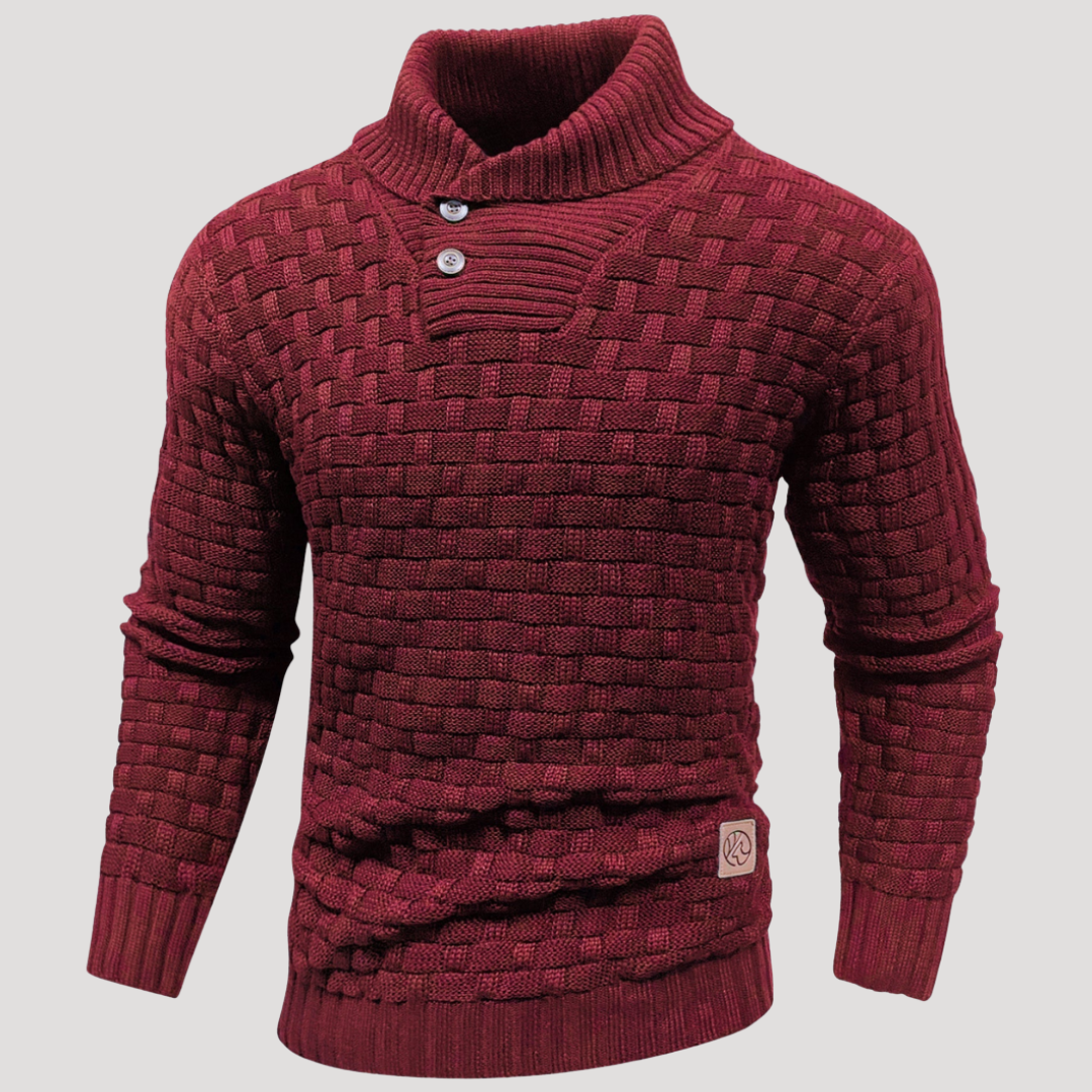 Pull Chic à Col Montant pour Homme