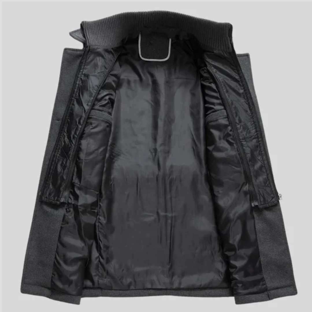Manteau Long Structuré Homme