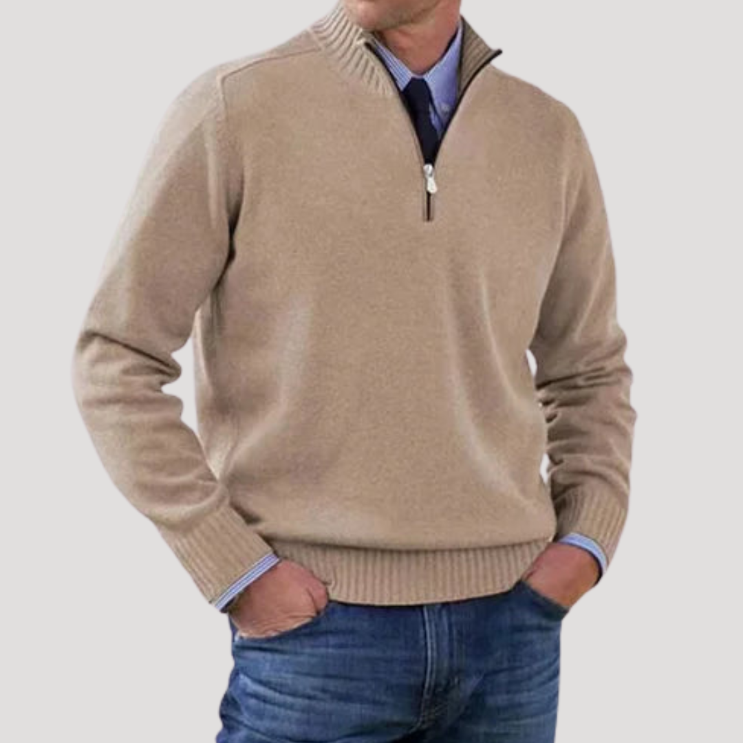 Pull Chic à Col Camionneur pour Homme