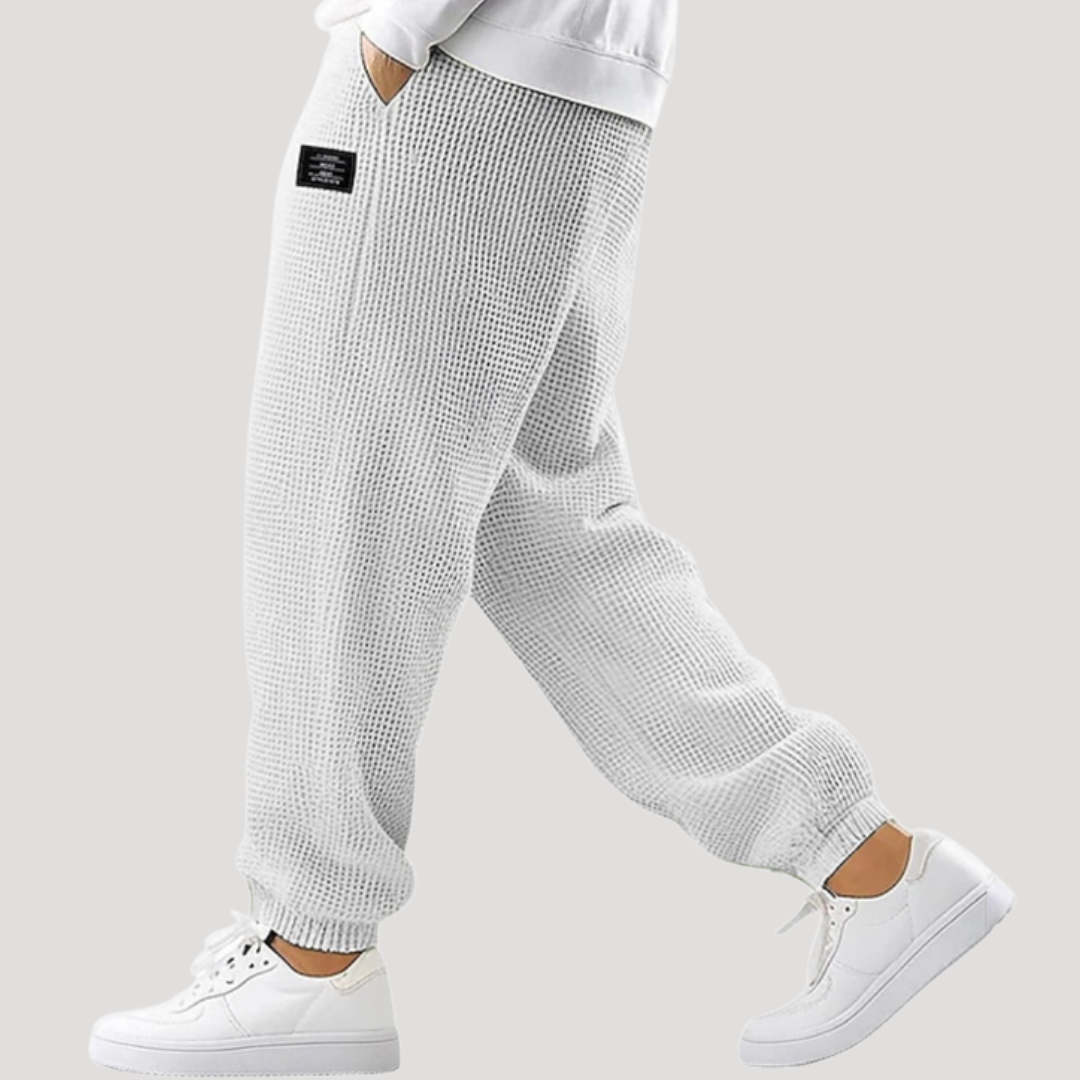 Pantalon Jogger Décontracté Texturé pour Homme