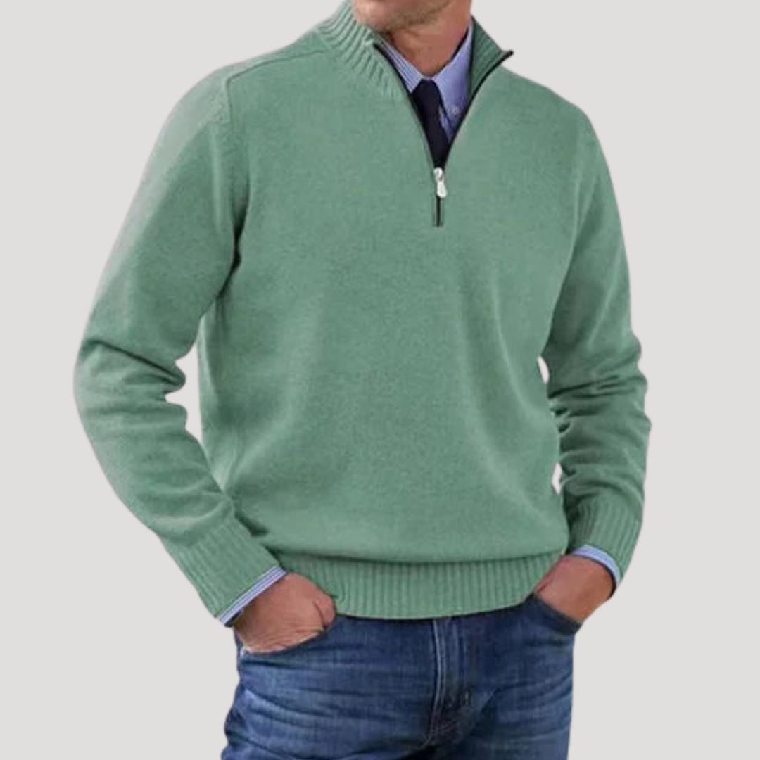 Pull Chic à Col Camionneur pour Homme