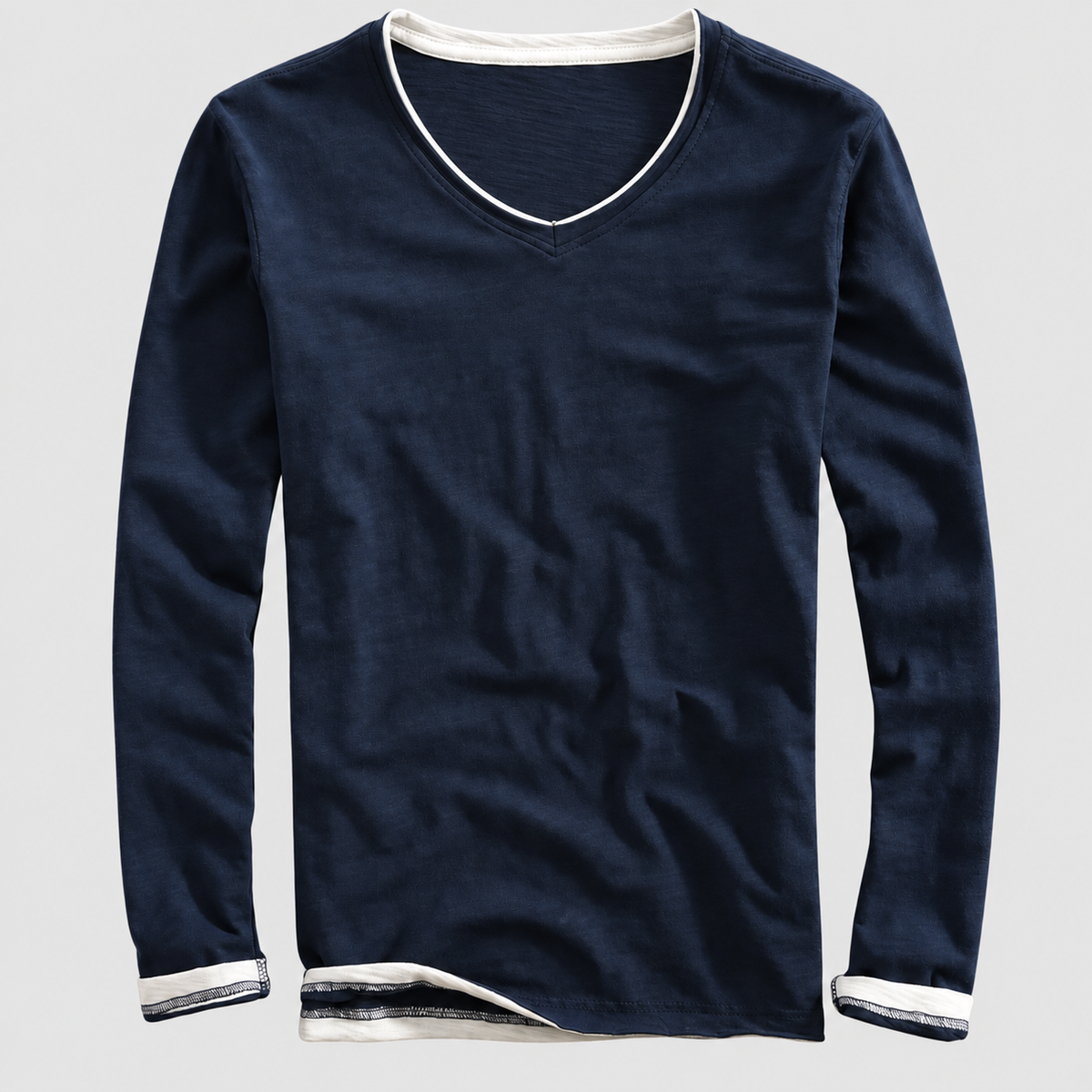 Haut Classique à Manches Longues pour Homme