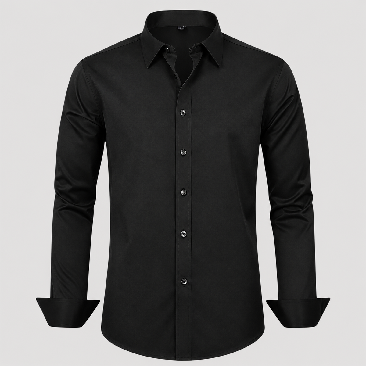 Chemise à Col Français et Poignets Mousquetaires pour Homme