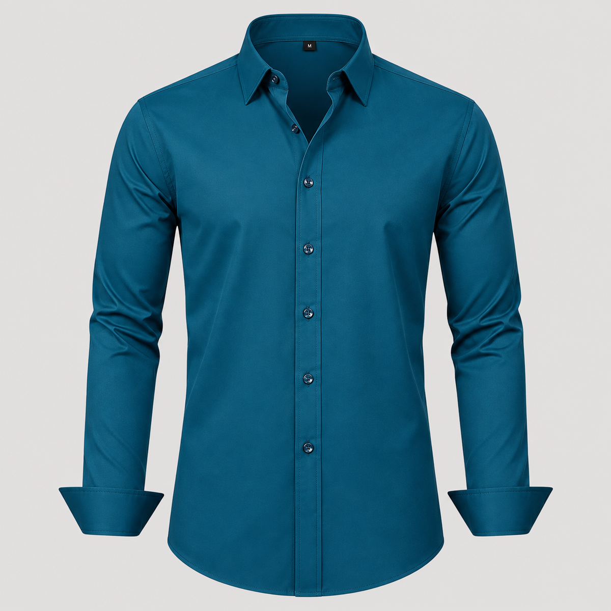 Chemise à Col Français et Poignets Mousquetaires pour Homme