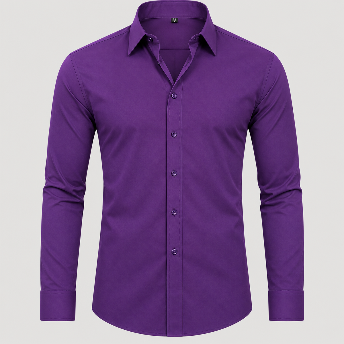 Chemise à Col Français et Poignets Mousquetaires pour Homme