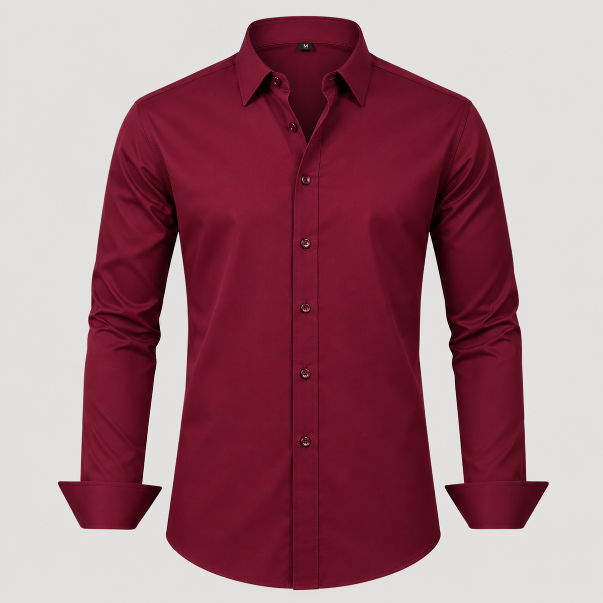 Chemise à Col Français et Poignets Mousquetaires pour Homme