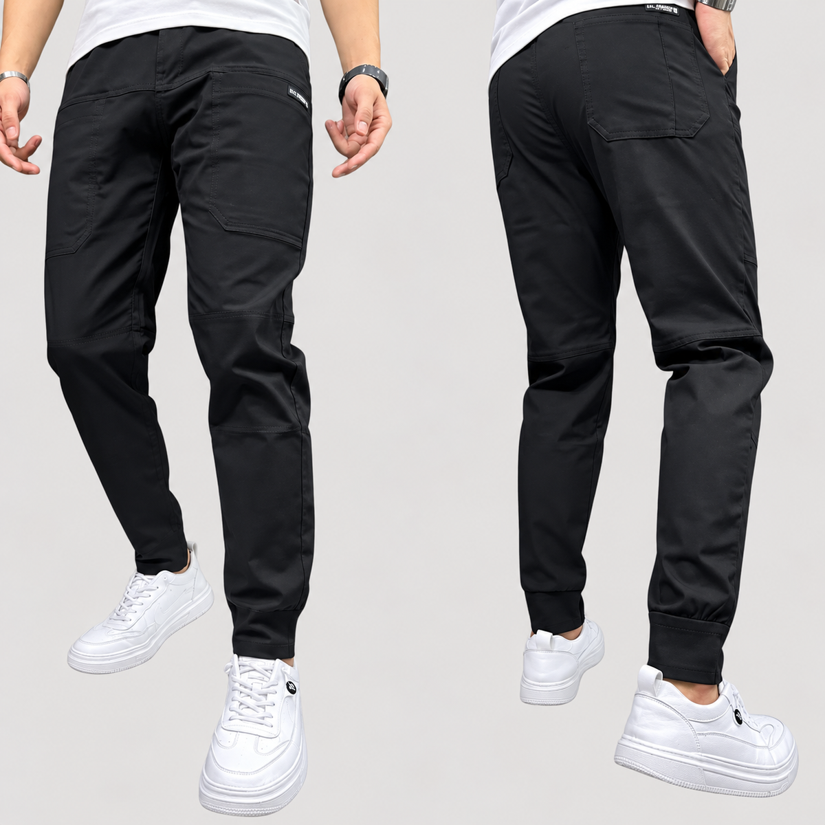 Pantalon Cargo Technique Fuselé pour Homme