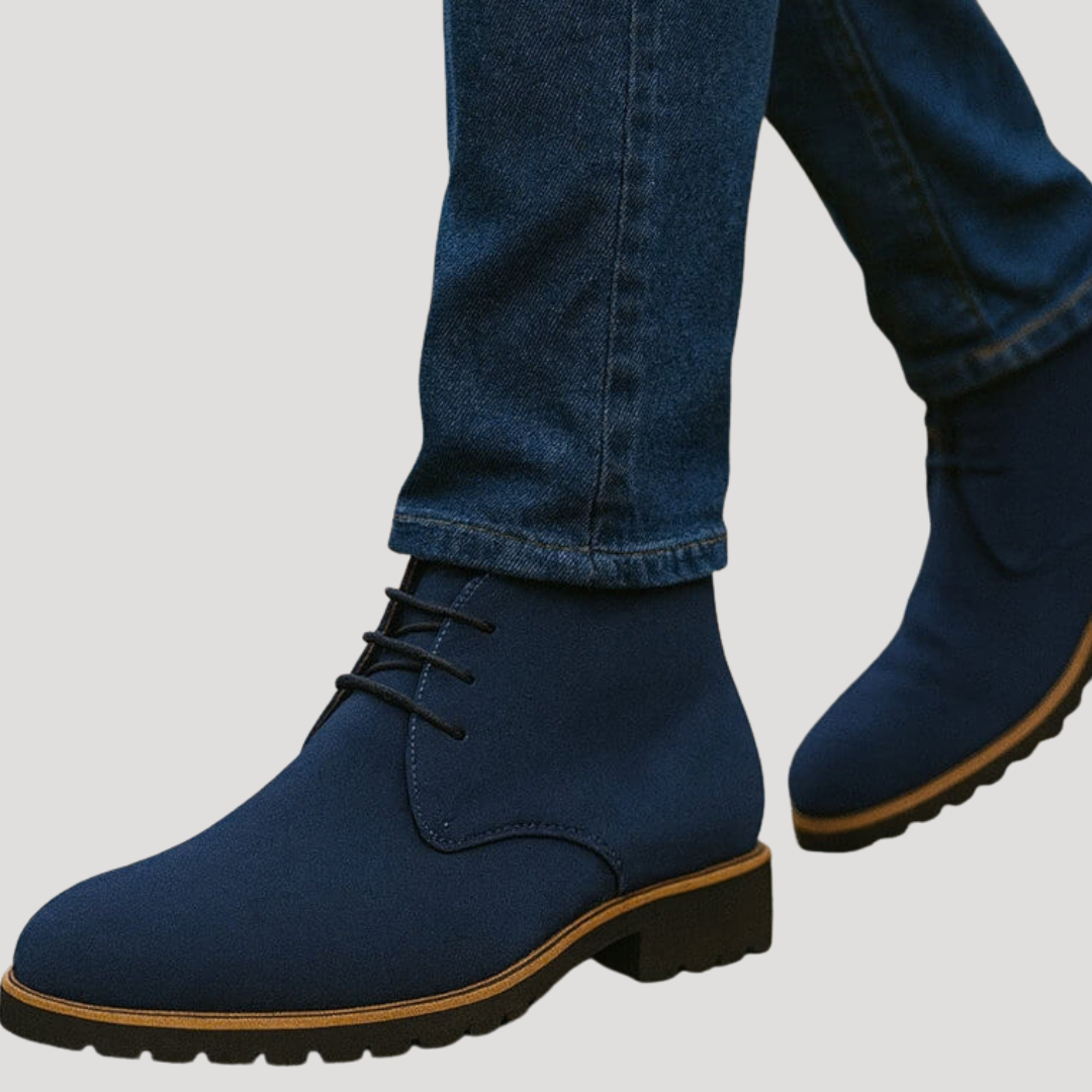 Bottines Chukka Chic à Lacets pour Homme