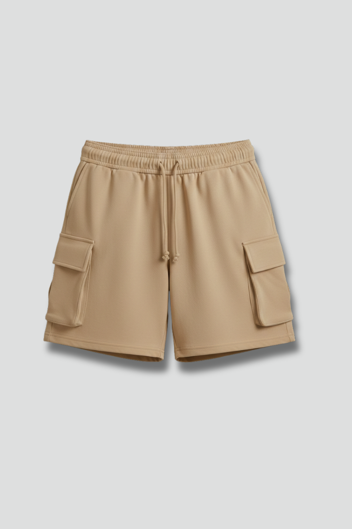 Short Femme Cargo Ample à Cordon Ajustable