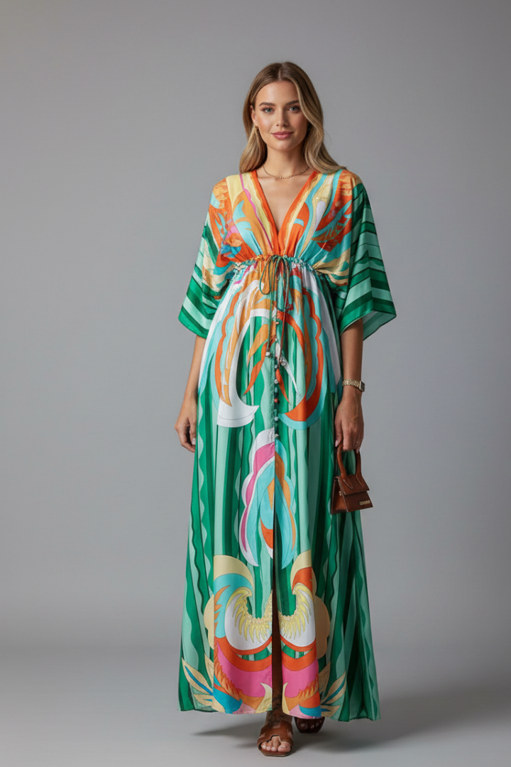 Robe Longue Bohème Chic Femme