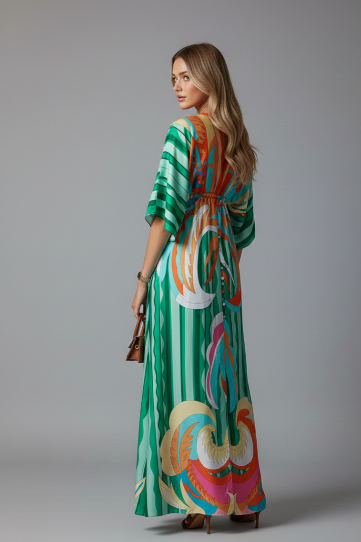 Robe Longue Bohème Chic Femme