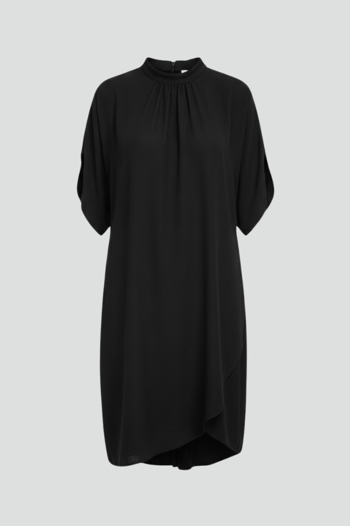 Robe Caftan Femme Noire Décontractée Chic