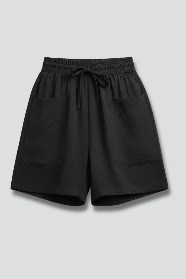 Short Bermuda Femme à Grandes Poches Décontracté
