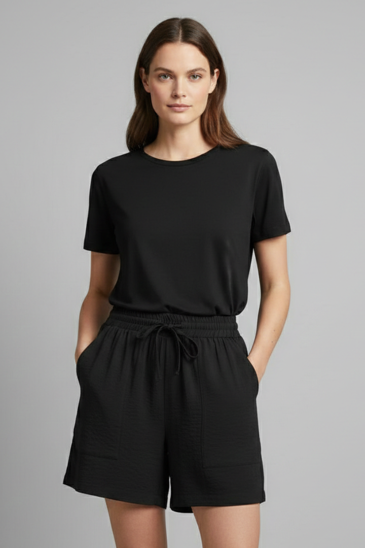 Short Bermuda Femme à Grandes Poches Décontracté