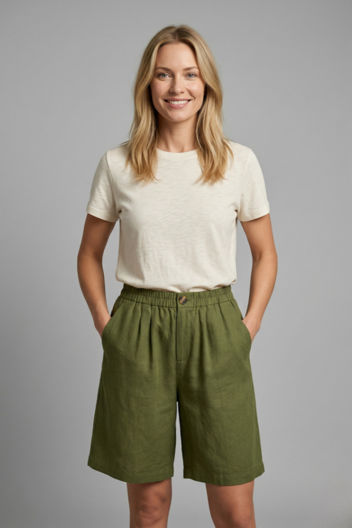 Short Femme Ample Léger Style Décontracté
