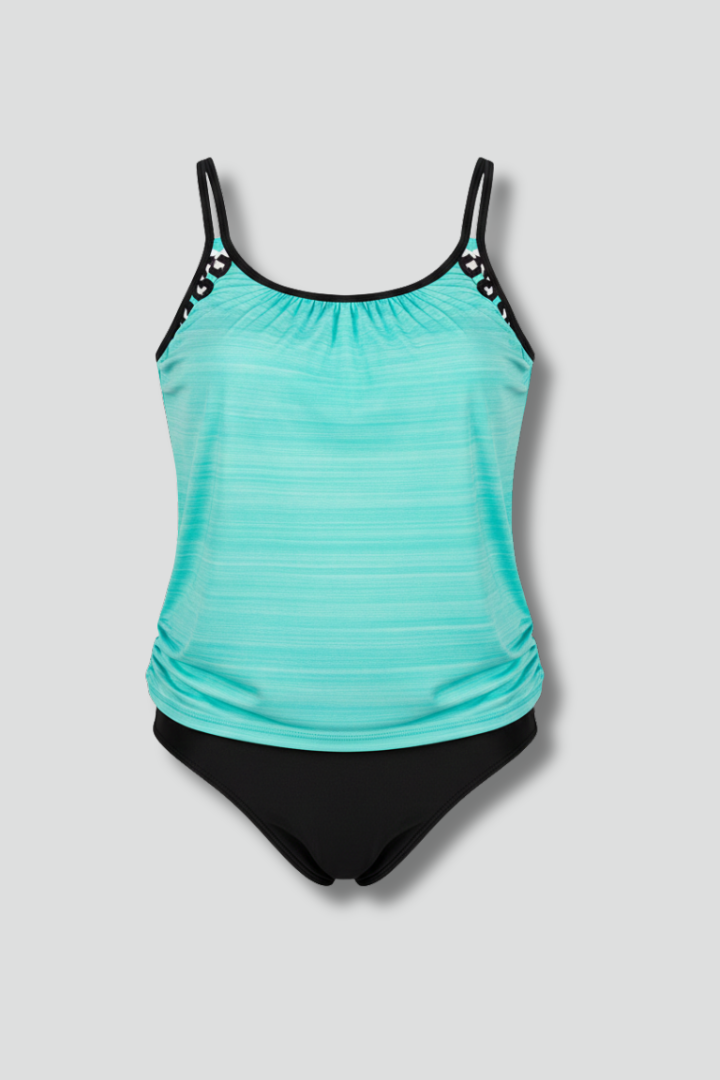 Maillot de Bain Femme Deux Pièces Couvrant Confort